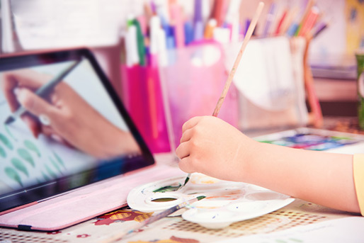 computer virtual painting