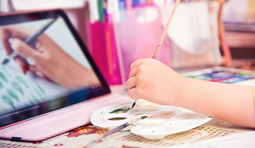 computer virtual painting